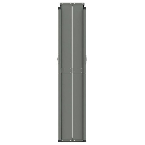 Zwijana markiza boczna, antracytowa, 220x600 cm