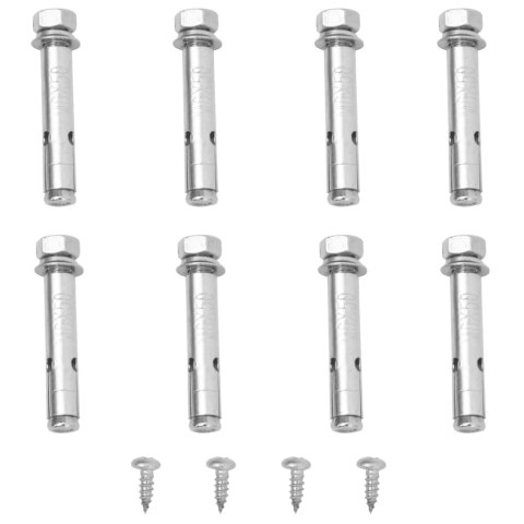 Zwijana markiza boczna, antracytowa, 220x600 cm