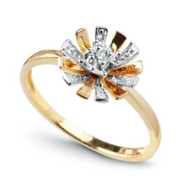 Złoty pierścionek PXD1876 - Diament