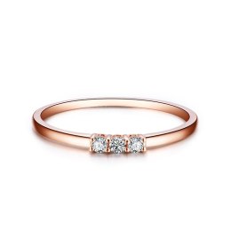 Złoty pierścionek PRD5430 - Diament