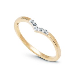 Złoty pierścionek PZD5990 - Diament