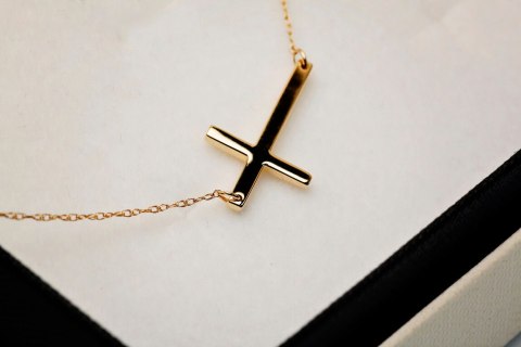 Złoty naszyjnik NZX4343