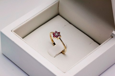 Złoty pierścionek PZD1170 - Diament