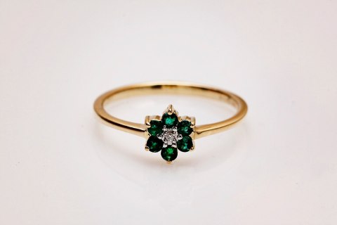 Złoty pierścionek PZD1171 - Diament