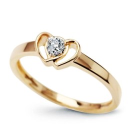 Złoty pierścionek PZD3903 - Diament