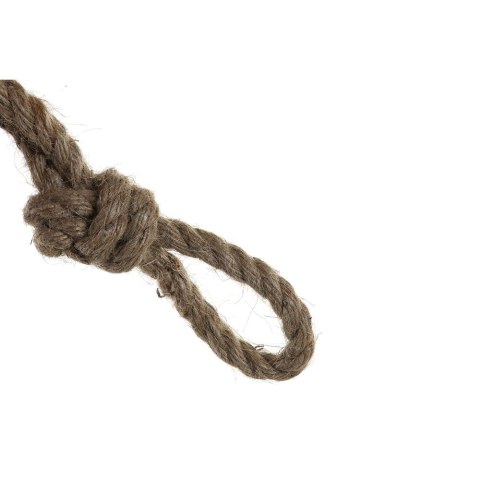 Lampa DKD Home Decor Brązowy Czarny Metal Szkło Sznurek Loft 22 x 22 x 43 cm