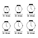 Zegarek Unisex D1 Milano (Ø 36 mm) - Srebrzysty