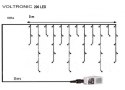 VOLTRONIC świetlny deszcz 200 LED, biała ciepła i zimna