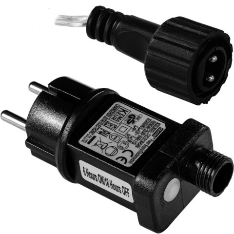 Zestaw 2 sztuk przewodów świetlnych - 200 LED, zimna biel