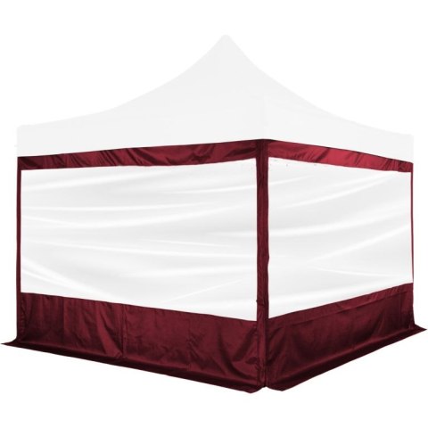 Ściana boczna do namiotu imprezowego INSTENT „PRO" - czerwon