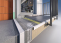 Profil aluminiowy balkonowy prosty PRIAMY 2,5m aluminium