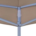 Dach namiotu imprezowego, 3 x 3 m, kolor taupe, 270 g/m²