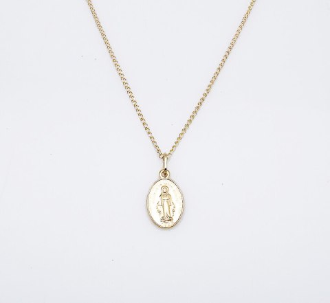 Złoty wisiorek WZX1507