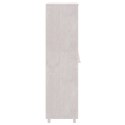 Szafa garderobiana, biała, 89x50x180 cm, drewno sosnowe