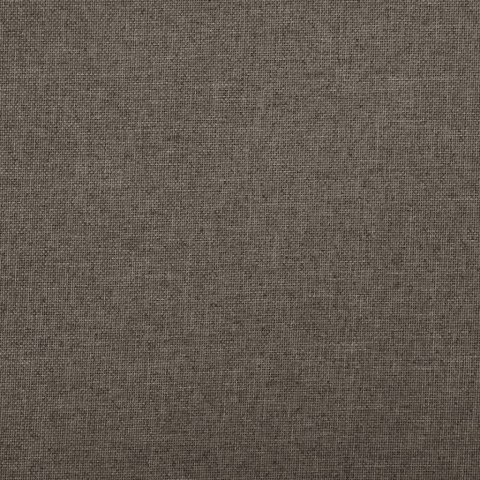 Składane stołki ze schowkiem, 2 szt., brązowe, sztuczny len