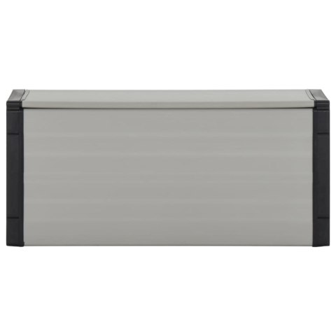 Kosz na śmieci, szary, 85x34x40 cm