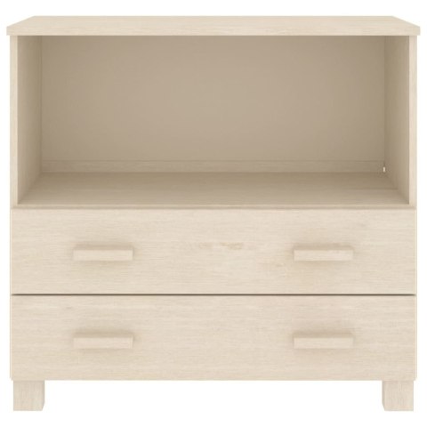 Regał, miodowy brąz, 85x35x80 cm, drewno sosnowe