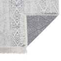 Dywanik, jasnoszary, 120x180 cm, bawełniany