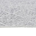 Dywanik, jasnoszary, 120x180 cm, bawełniany