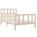 Rama łóżka, lite drewno, 90x190 cm 3FT, pojedyncza