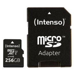 Karta Pamięci Micro-SD z Adapterem INTENSO 3423492 256 GB Czarny