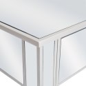 Lustrzany stolik typu konsola, MDF i szkło, 106,5x38x76,5 cm