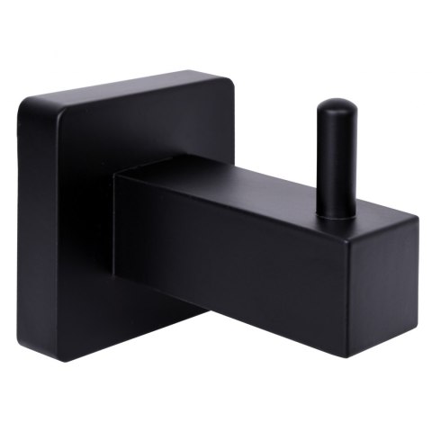 Wieszak haczyk metalowy PATRAS czarny loft