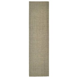 Dywanik, naturalny sizal, 66x250 cm, kolor taupe