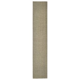 Dywanik, naturalny sizal, 66x350 cm, kolor taupe
