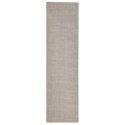 Dywanik, naturalny sizal, 80x300 cm, piaskowy