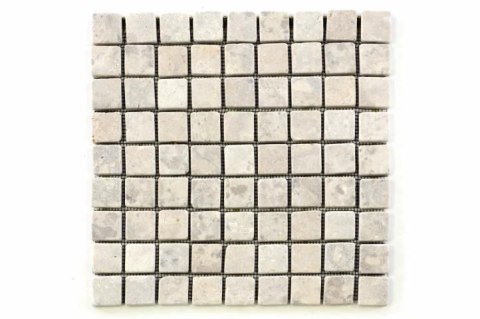 Mozaika marmurowa Garth na siatce kremowa 1 m2