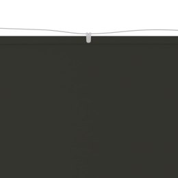 Markiza pionowa, antracytowa, 140x600 cm, tkanina Oxford