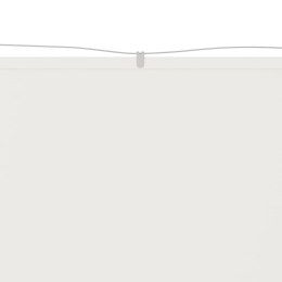 Markiza pionowa, biała, 140x600 cm, tkanina Oxford