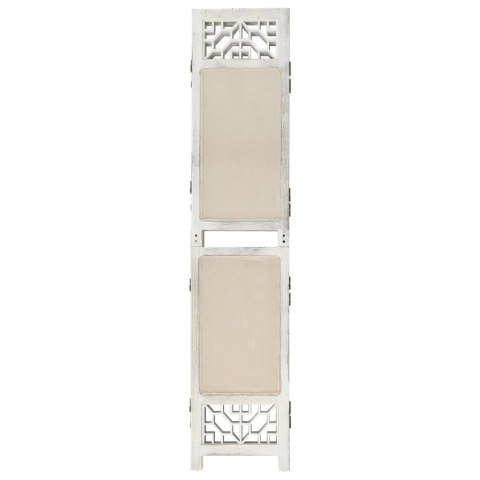 338559 vidaXL 4-Panel Room Divider Cream 140x165 cm Fabric 338559 vidaXL 4-Panel Room Divider Cream 140x165 cm Fabric