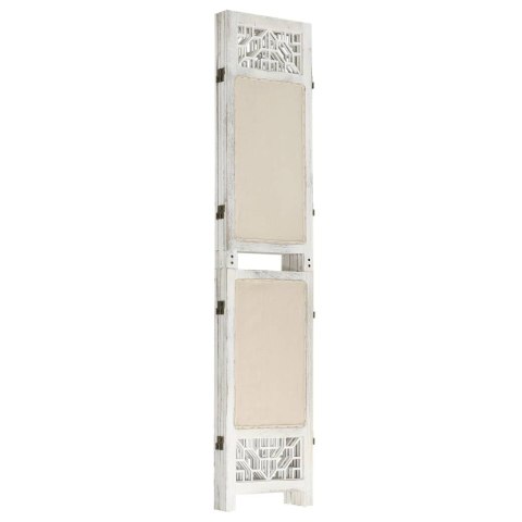 338559 vidaXL 4-Panel Room Divider Cream 140x165 cm Fabric 338559 vidaXL 4-Panel Room Divider Cream 140x165 cm Fabric