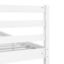 Rama łóżka, biała, lite drewno, 180x200 cm, 6FT, Super King