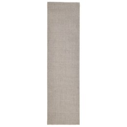 Dywanik, naturalny sizal, 66x250 cm, kolor piaskowy