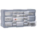 Organizer z 22 szufladkami, 49x16x25,5 cm