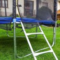 Trampolina ogrodowa zewnętrzna dla dzieci 370cm siatka/osłona/batut