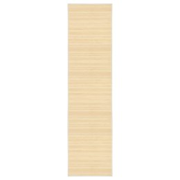 Mata bambusowa na podłogę, 80 x 300 cm, naturalna