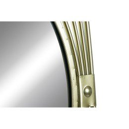 Lustro ścienne DKD Home Decor Metal Szkło Złoty (41 x 2 x 98 cm)
