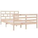 Rama łóżka z litego drewna, 120x190 cm
