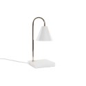 Lampa stołowa DKD Home Decor Złoty Biały (15 x 15 x 33 cm)