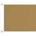 Markiza pionowa, beżowa, 180x800 cm, tkanina Oxford
