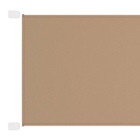 Markiza pionowa, kolor taupe, 100x420 cm, tkanina Oxford