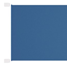 Markiza pionowa, niebieska, 100x420 cm, tkanina Oxford