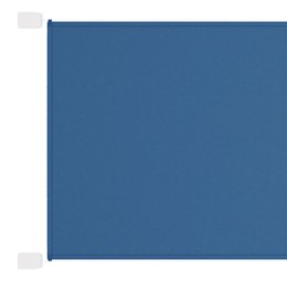 Markiza pionowa, niebieska, 140x800 cm, tkanina Oxford