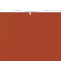 Markiza pionowa, terakota, 140x420 cm, tkanina Oxford