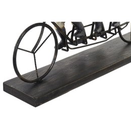 Figurka Dekoracyjna DKD Home Decor Małpa Rower Trójkołowy Czarny Złoty Metal Żywica Kolonialny (40 x 9 x 31 cm)