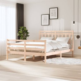 Rama łóżka, lite drewno, 150x200 cm, 5FT, King Size